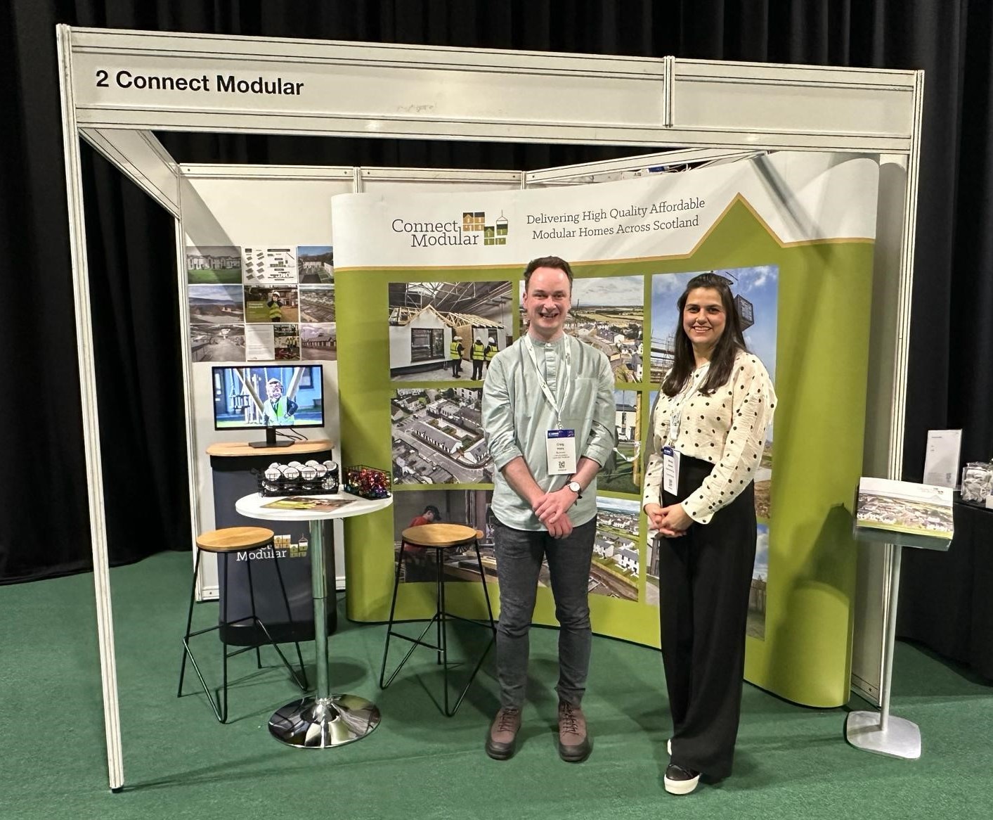 Connect Modular at Scotland's Housing Festival 2024 (CIH) Connect Modular